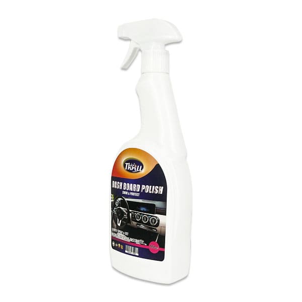 Thrill Dashboard Polish 700ML – Pack of 3 | Premium Car Interior Cleaner & Protector | Long-Lasting Shine for Dashboard, Vinyl, Plastic & Leather