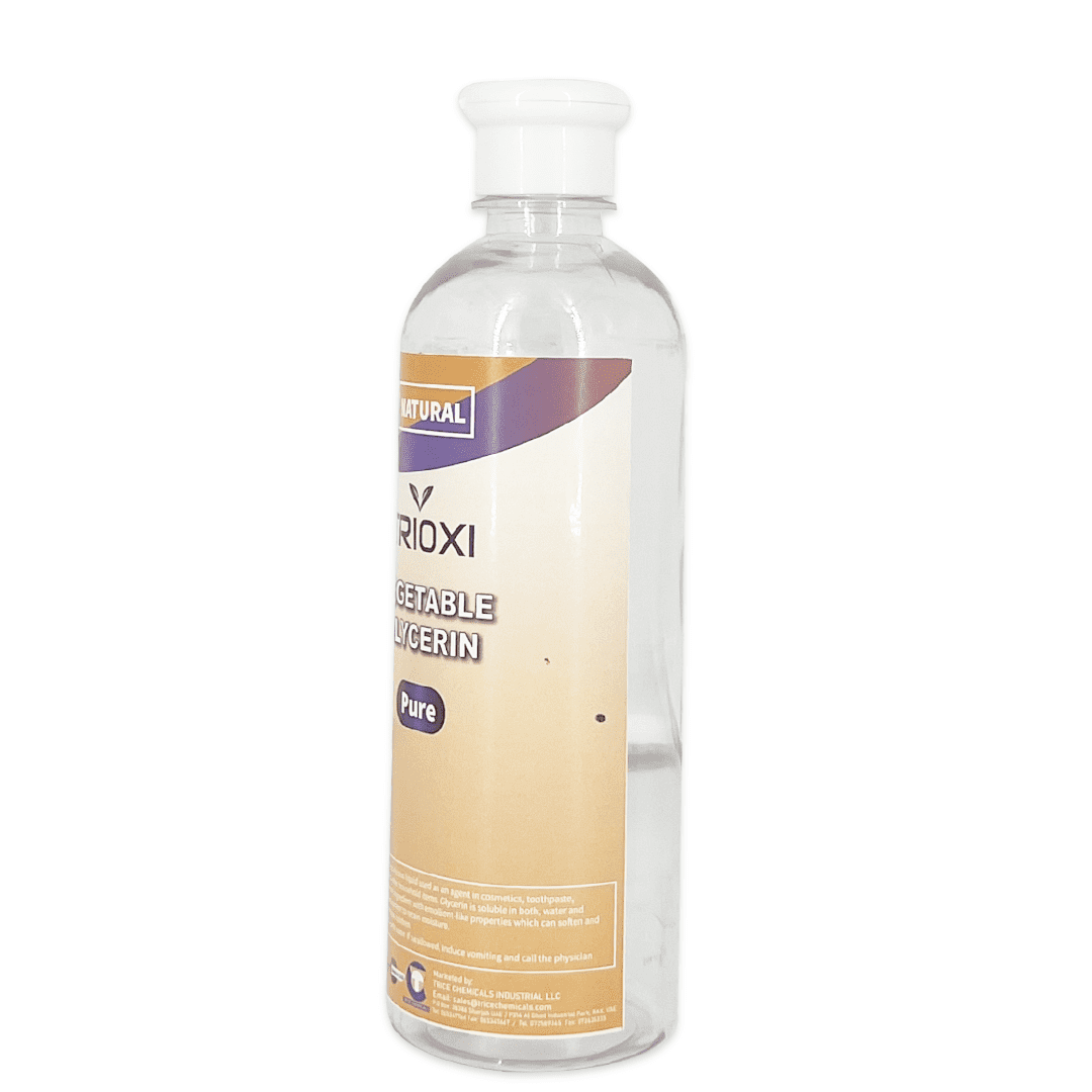 Trioxi Natural Organic Vegetable Glycerin 500ML – Pack of 2 | 100% Pure, USP Grade, Skin & Hair Moisturizer, DIY Beauty & Food-Grade Use