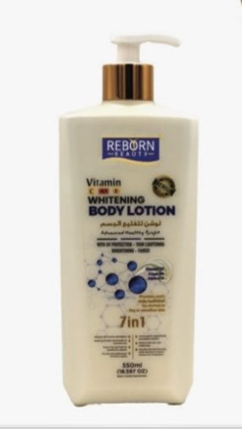 Reborn Beauty Body Lotion 550ml β Deep Moisturizing & Nourishing Formula β Lavender, OUD, Vitamin C & E, Papaya β For Smooth, Glowing Skin β UAE