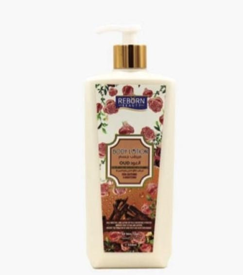 Reborn Beauty Body Lotion 550ml β Deep Moisturizing & Nourishing Formula β Lavender, OUD, Vitamin C & E, Papaya β For Smooth, Glowing Skin β UAE