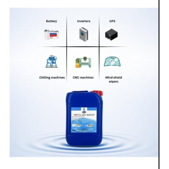 Thrill Distilled Water – Automotive-Grade Pure Water for Car Batteries & Radiators | Prevents Scale & Corrosion | UAE Bulk Supply