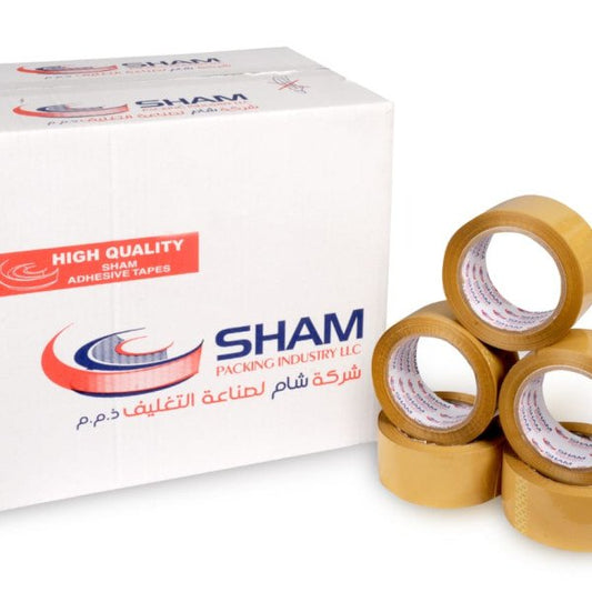 Shampack Brown Tape 50 yards 36Pcs/Ctn Bulk Buying, Home & Decorations, Stationery & Toys