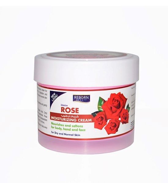 Reborn Beauty Intensive Moisturizing Cream Rose - for dry and normal skin 500ml