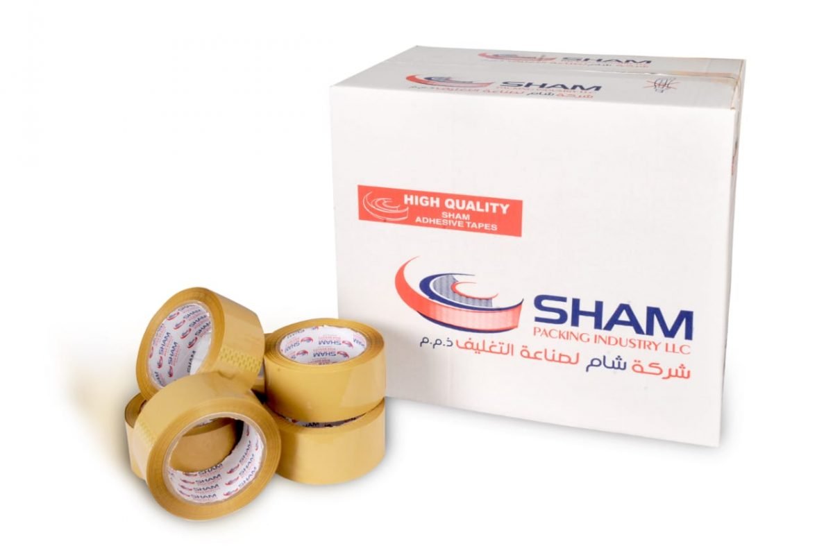 Shampack Brown Tape 50 yards 36Pcs/Ctn Bulk Buying, Home & Decorations, Stationery & Toys