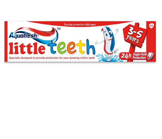 Aqua Fresh Tooth Paste Little teeth 50 Ml Child + Little Teeth Tooth Brush 12Pcs/Ctn Health & Beauty, Bulk Buying, Deals & Offers