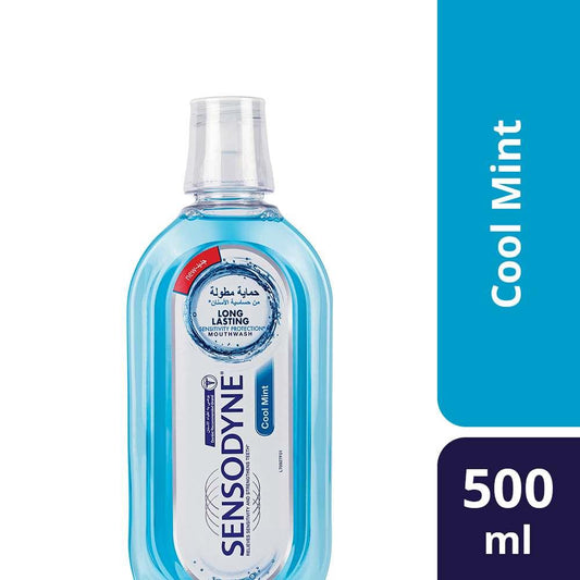 Sensodyne Cool Mint Mouthwash 500ml Bulk Buying, Health & Beauty