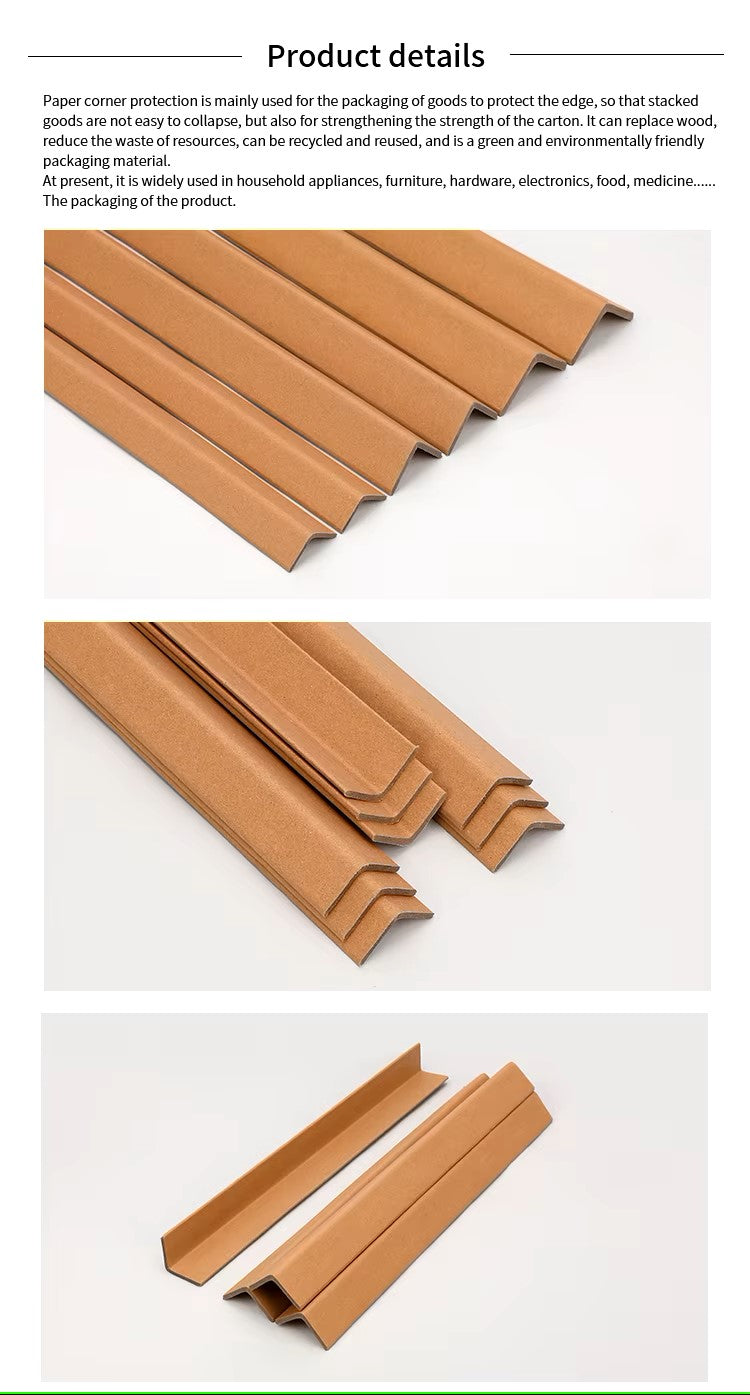 Sham Pack Cardboard Heavy Duty Pallet Shipping – Corrugated Paper Corner Edge Protector