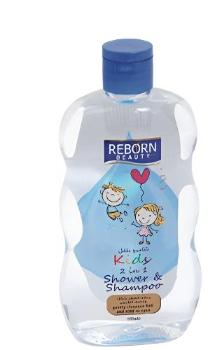 Reborn Beauty Kids 2in1 Shower & Shampoo 500ml