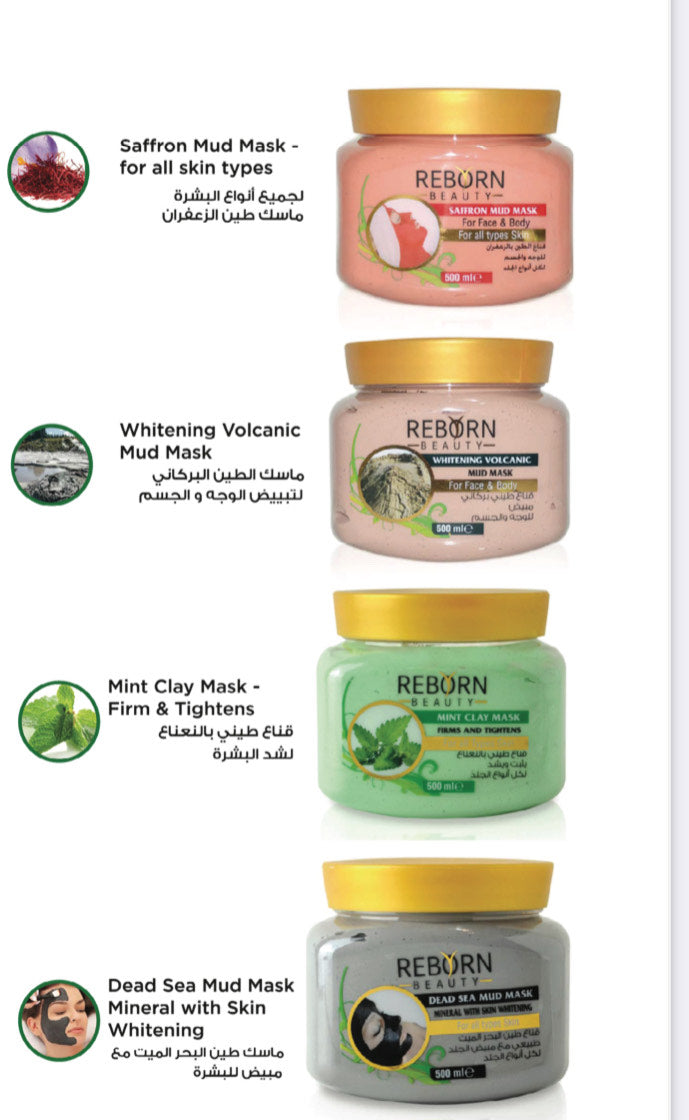 Reborn Beauty facial Masks 500ml