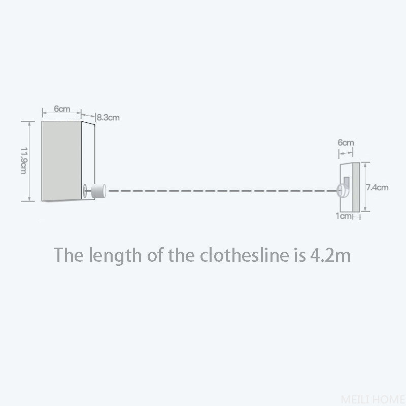 Telescopic Cloth line Clothes Drying Rope